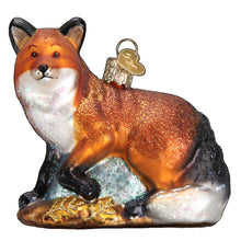 Load image into Gallery viewer, Old World Christmas Red Fox Ornament