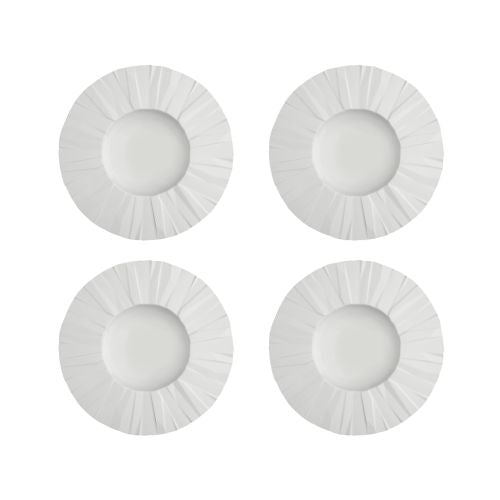 Vista Alegre Matrix Soup Plate, Set of 4, Porcelain