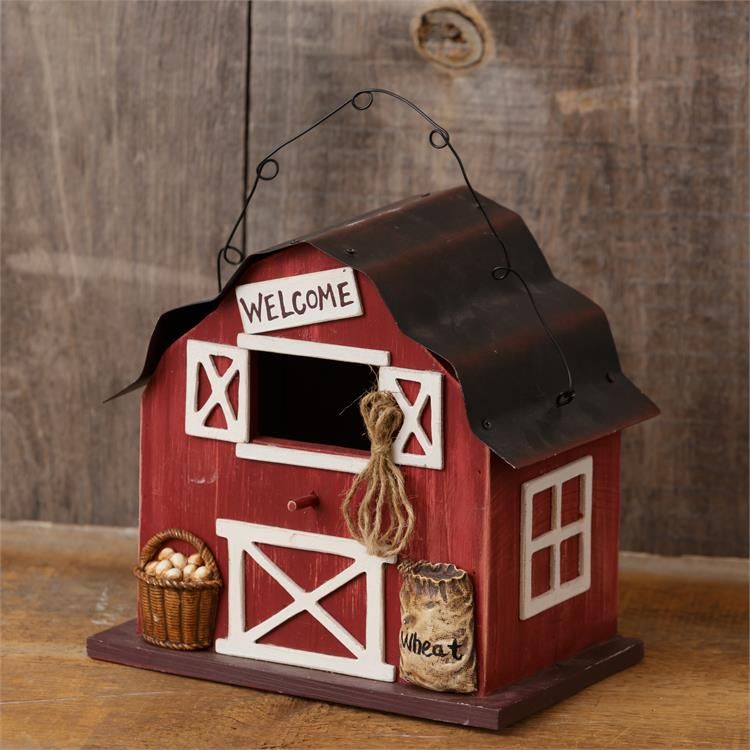 Your Heart's Delight Birdhouse - Barn Welcome