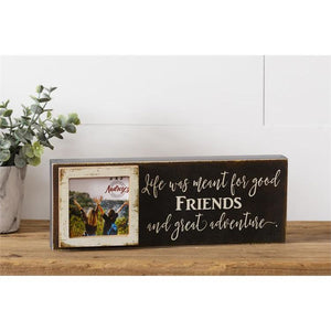 Your Heart's Delight Picture Frame - Life Was Meant Set of 2, Wood