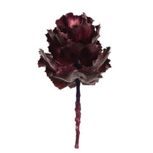 Load image into Gallery viewer, Vickerman 8&quot; Flower Violet Queen Flower, 1 Stem, Dried