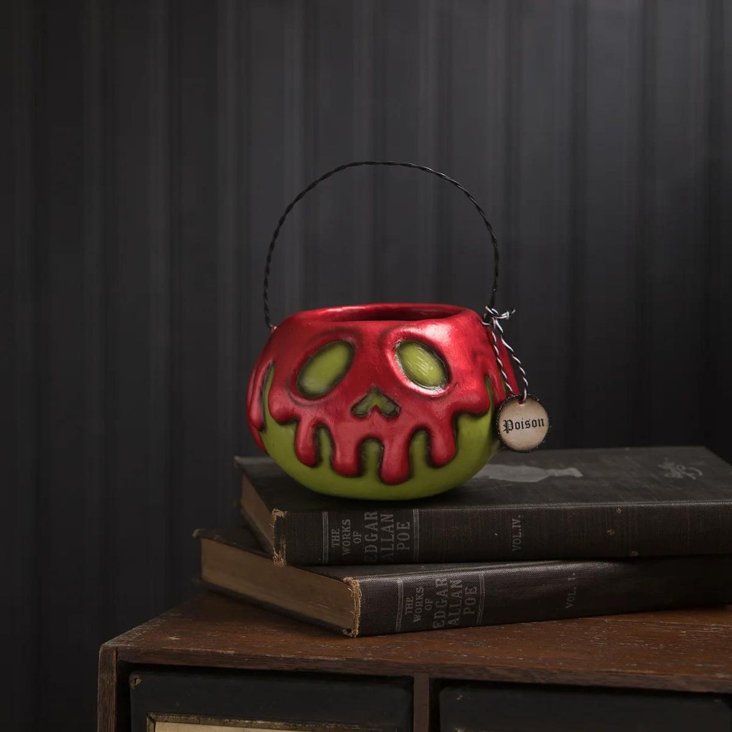 Bethany Lowe Small Apple With Poison Bucket