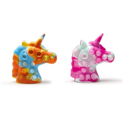 Two's Company Unicorn Light Up 3D Popper Assorted 2 Colorations
