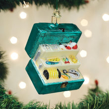 Load image into Gallery viewer, Old World Christmas Tackle Box Ornament