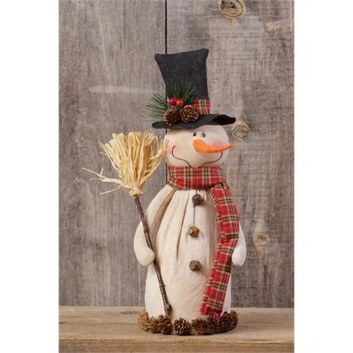 Your Heart's Delight Snowman with Broom
