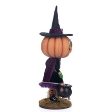 Load image into Gallery viewer, Katherine&#39;s Collection 16&quot; Wanda Witch Trick Or Treater Figure, Orange/Black