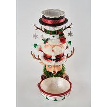 Load image into Gallery viewer, Katherine&#39;s Collection 2022 Merry Kitschmas Stacked Bowls, 22.5&quot;.