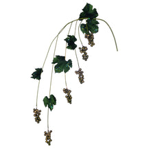 Load image into Gallery viewer, Goodwill Glittered Hanging Berry/Leaf Stem 117Cm