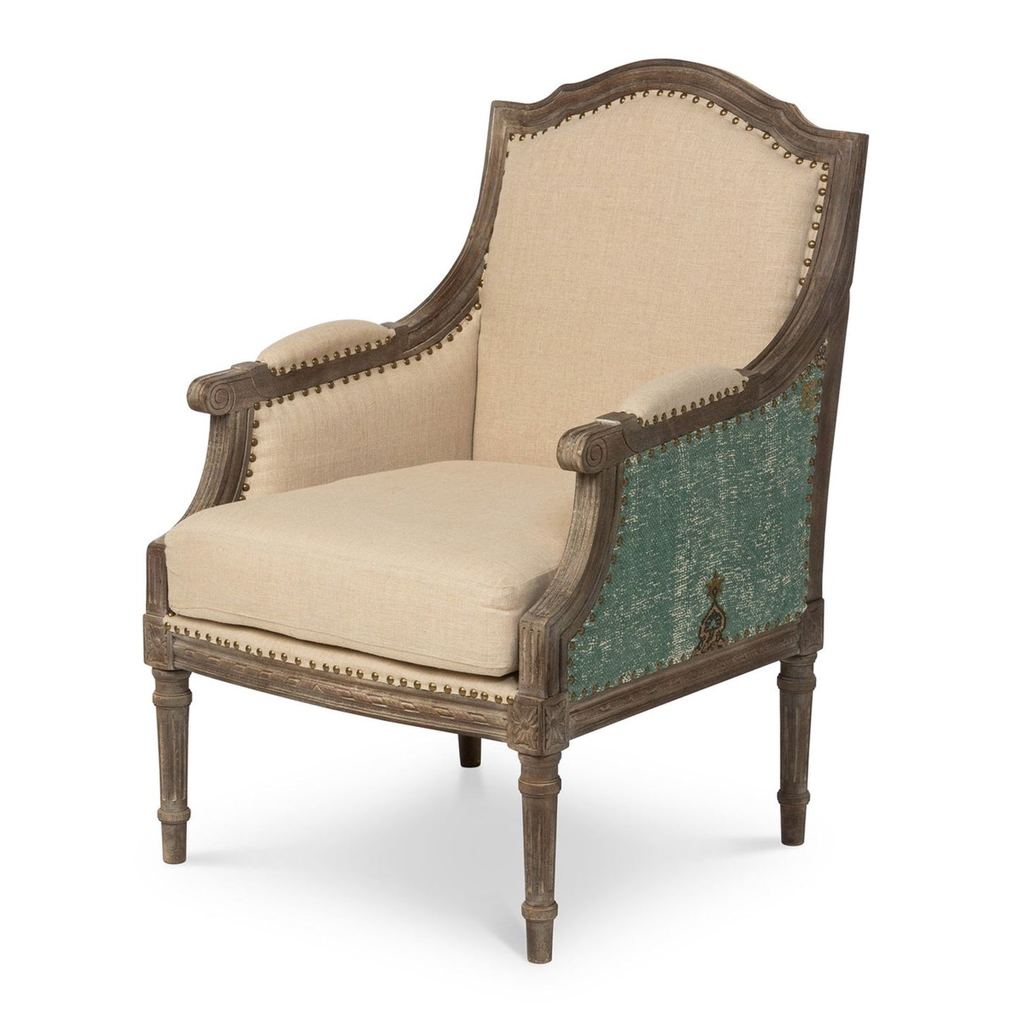 Park Hill Collection Southern Classic Simone Upholstered Arm Chair