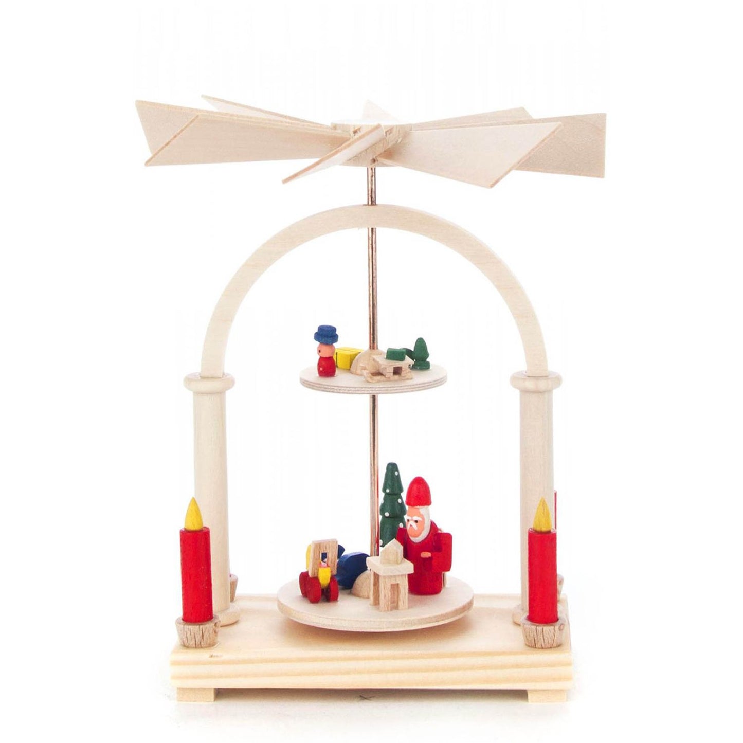 Alexander Taron Mini Pyramid Santa With Toys