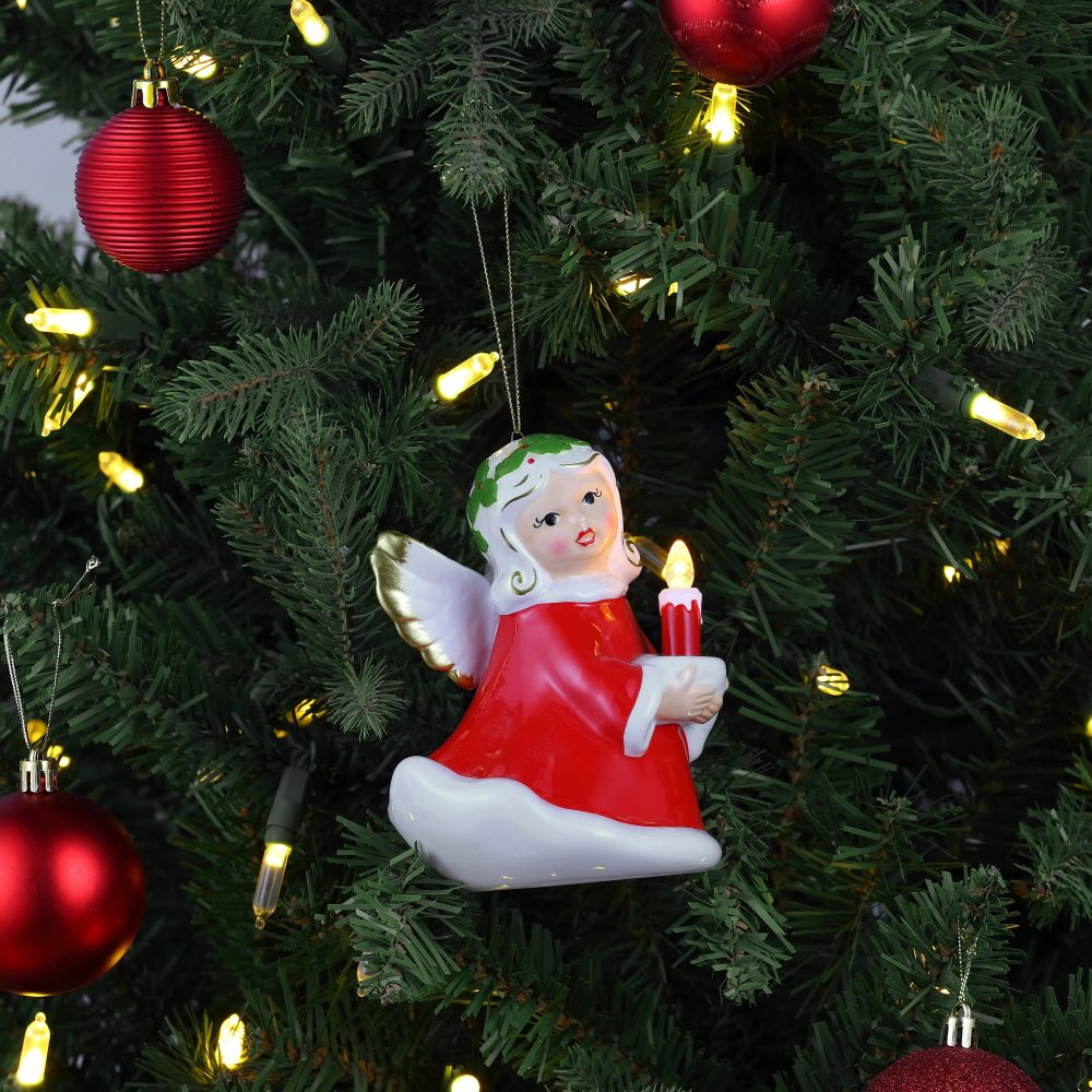 Mr. Christmas Mini Nostalgic Ceramic Figure - Angel