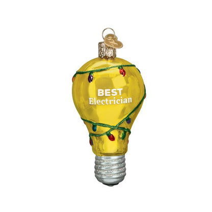 Old World Christmas Best Electrician Ornament