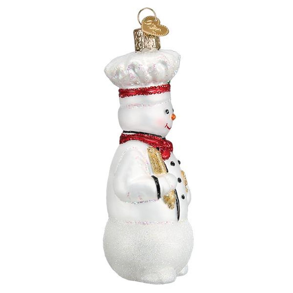 Old World Christmas Snowman Chef Ornament