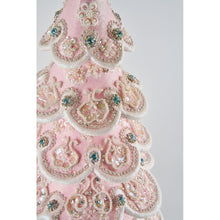Load image into Gallery viewer, Katherine&#39;s Collection 2022 Frost and Tenderness Tabletop Tree, 25.25&quot;.