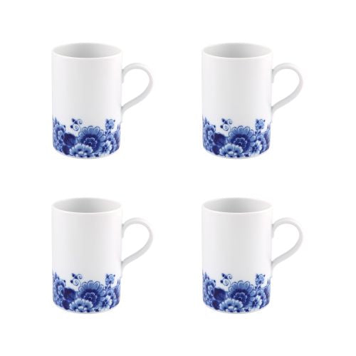 Vista Alegre Blue Ming Mug, Set of 4, Porcelain, 5