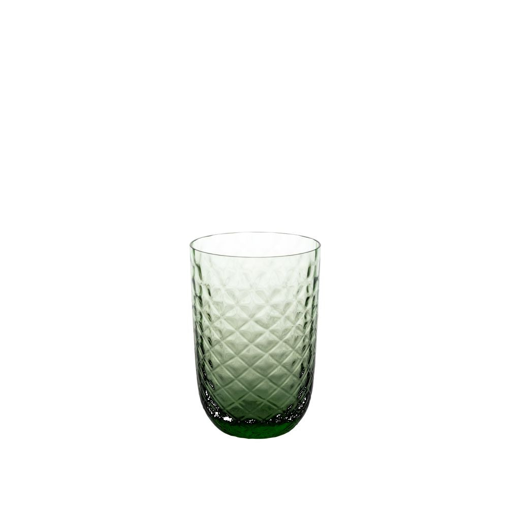 Vista Alegre Buriti Old Fashion Glass, Green, 7"
