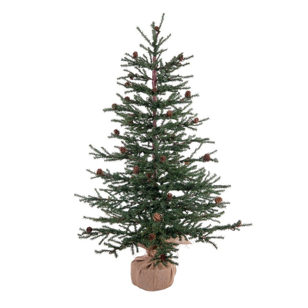 Vickerman 36" Carmel Pine Artificial Christmas Tree, Unlit, PVC