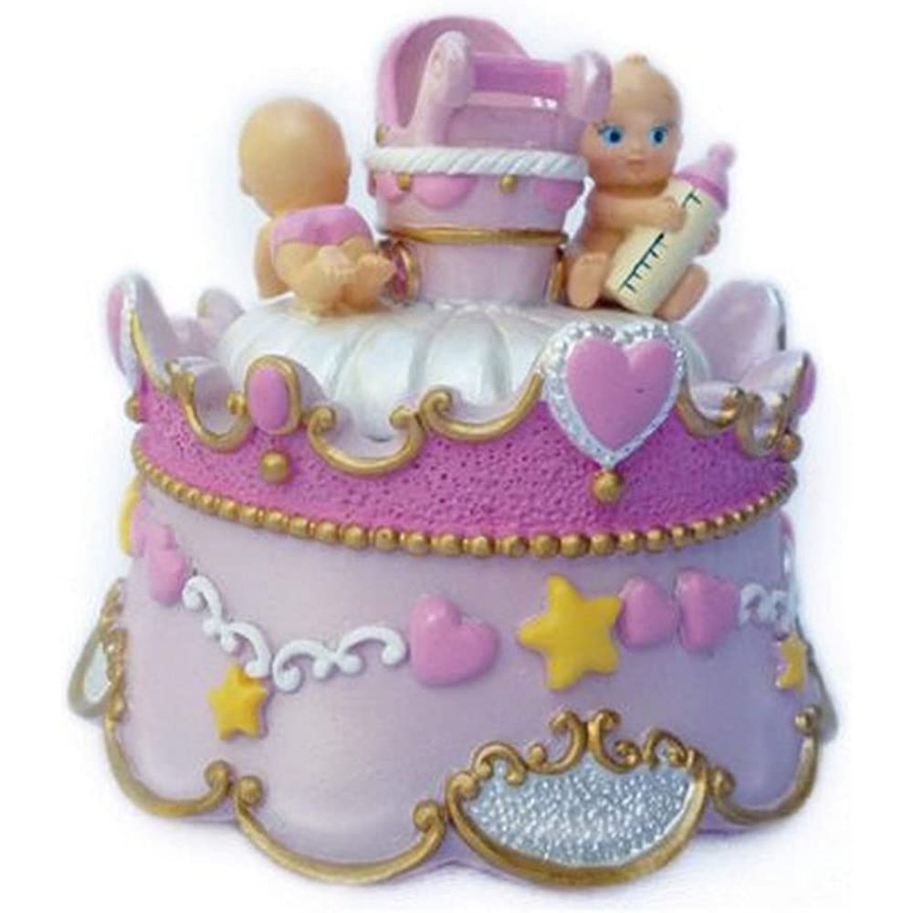 Musicbox Kingdom Baby Music Box Turns To The Melody “Schlaf Kindchen Schlaf”