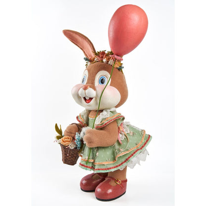 Katherine's Collection Blooms & Blessings 2022 Blossom The Bunny Brown Resin