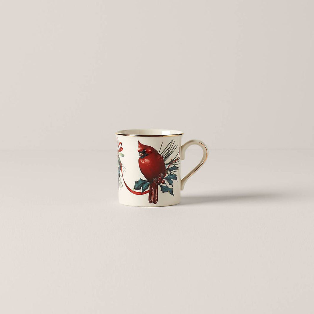 Lenox Winter Greet Dinnerware Cardinal Mug
