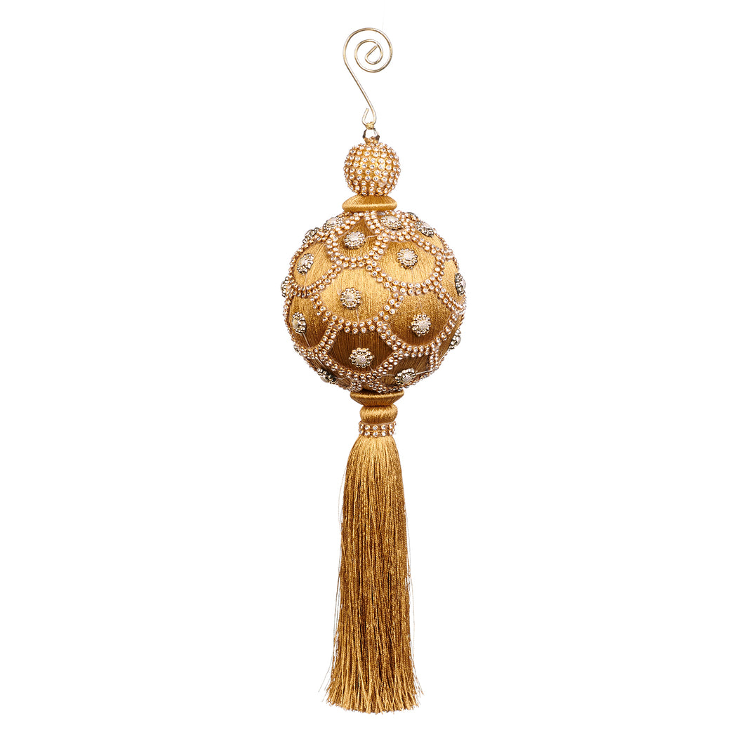 Goodwill Yarn Scale Ball Top Tassel Ornament 23Cm