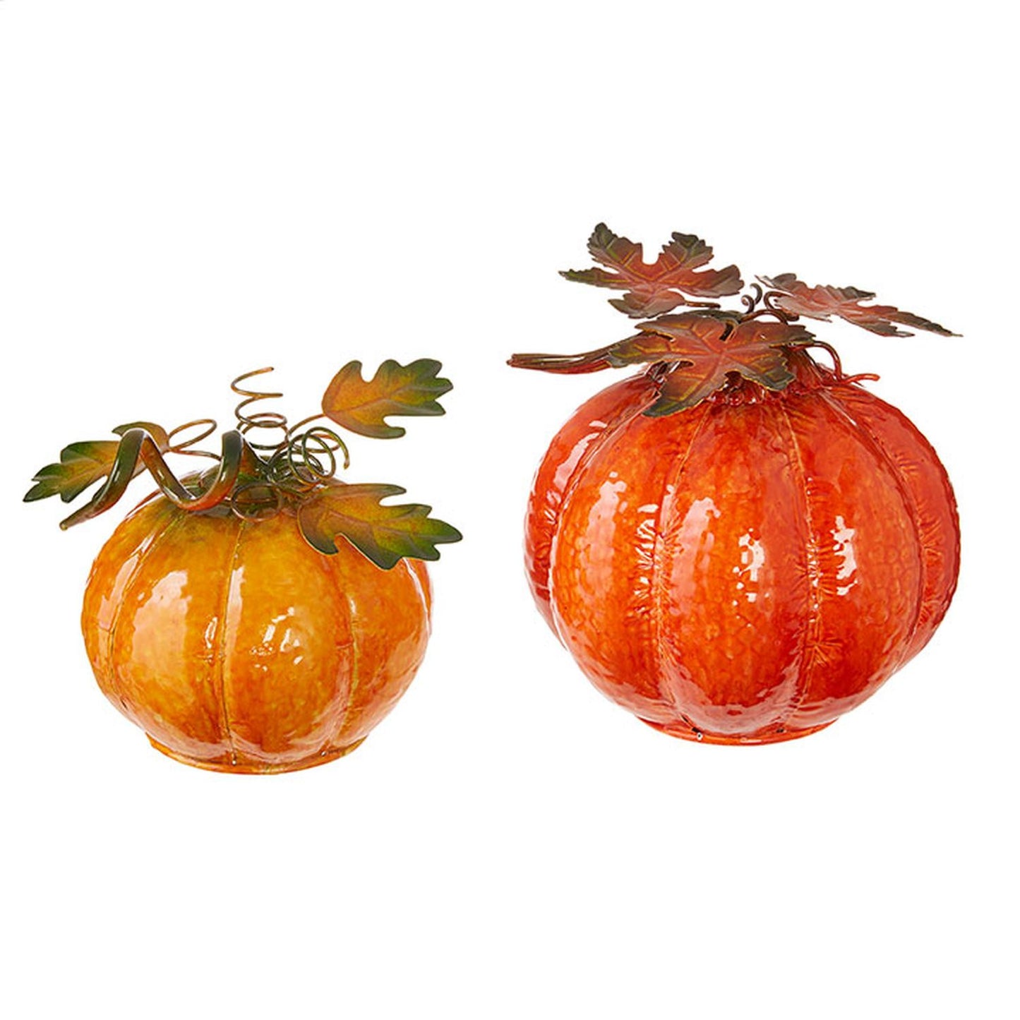 Raz Imports Fall 6.25" Pumpkin, Set of 2