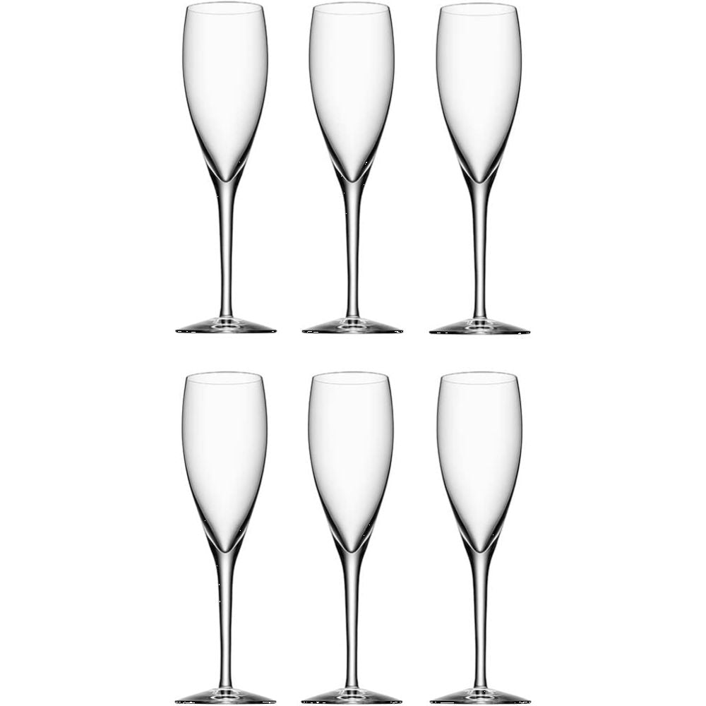 Orrefors More Champagne Set Of 6 Hrc