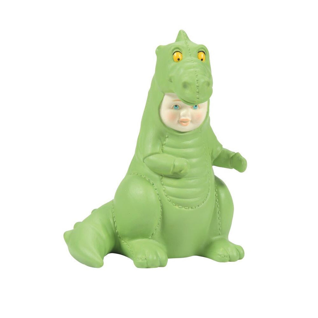 Enesco Snowbabies Guest Collection Dressed-As A Dinosaur Figurine