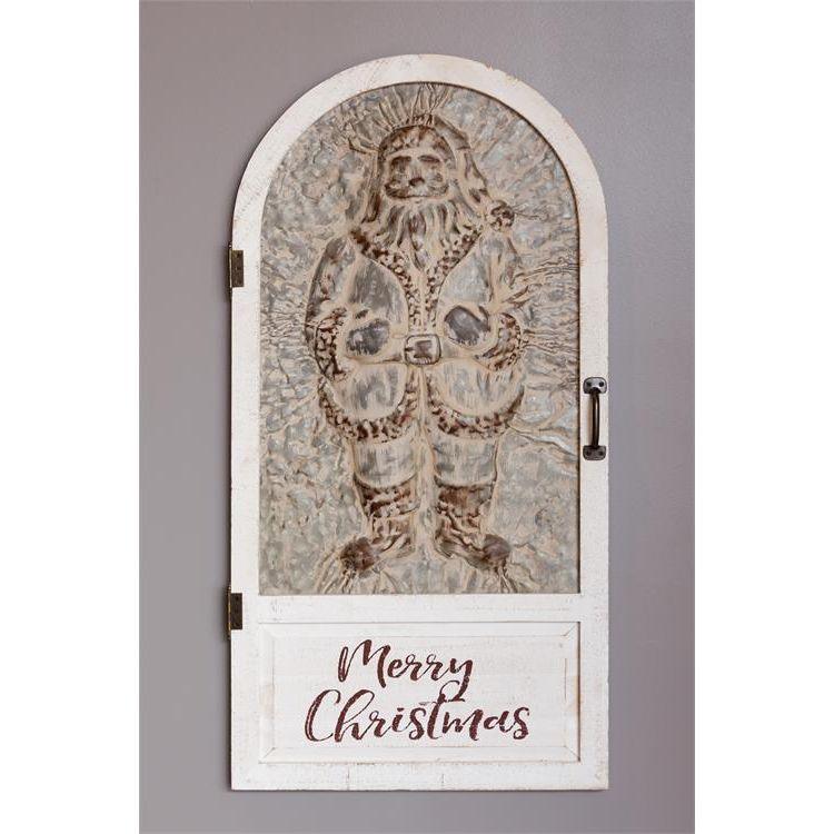 Audrey's Your Heart's Delight Wall Hanging - Santa Door by Audrey