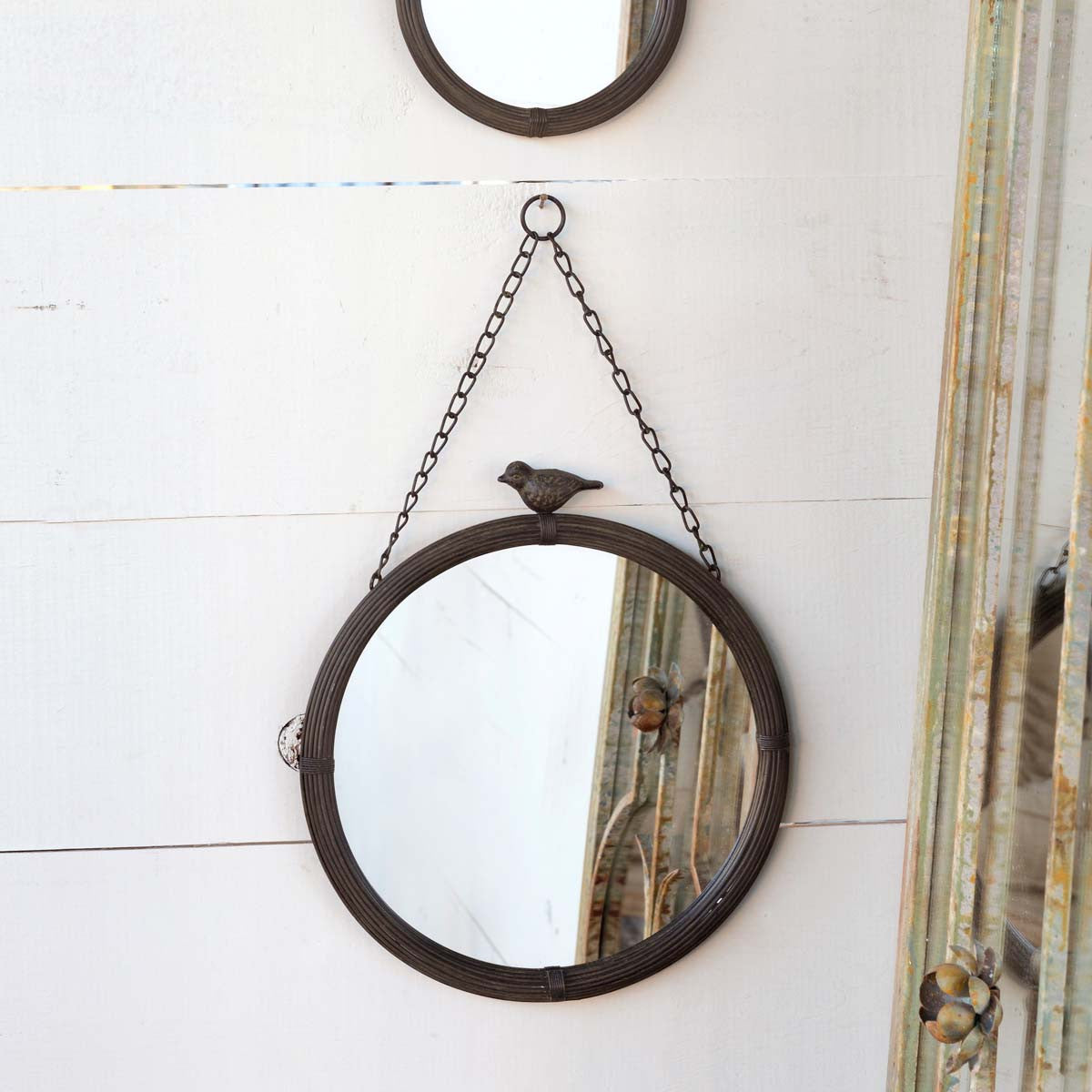 Park Hill Collection Hanging Bird Mirror