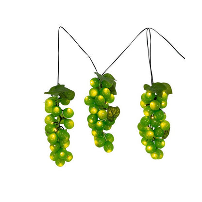 Kurt Adler 75-Light Large Green Grape Cluster LED Light Set