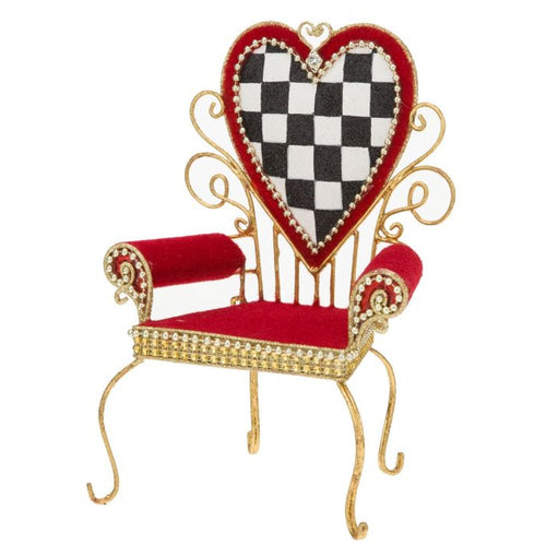 Mark Roberts 2019 Fairy/Elf Heart Chair Figurine, 9.5 inches