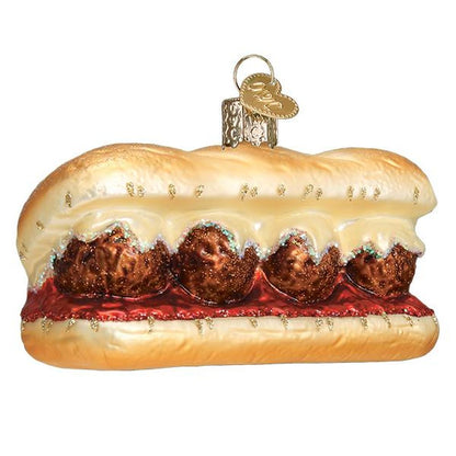 Old World Christmas Meatball Sandwich Ornament