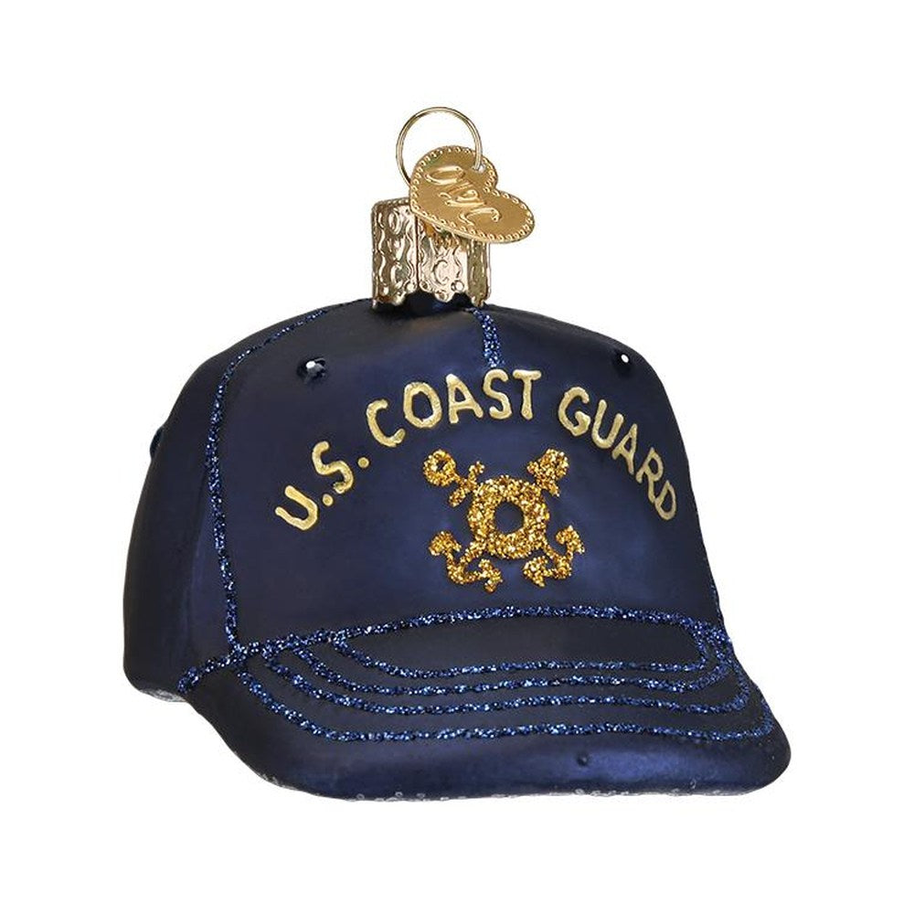 Old World Christmas Coast Guard Cap Ornament