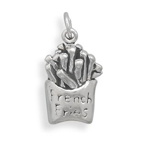 MMA French Fries Charm