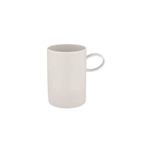 Vista Alegre Domo White Mug, Set of 4, Porcelain, 5"