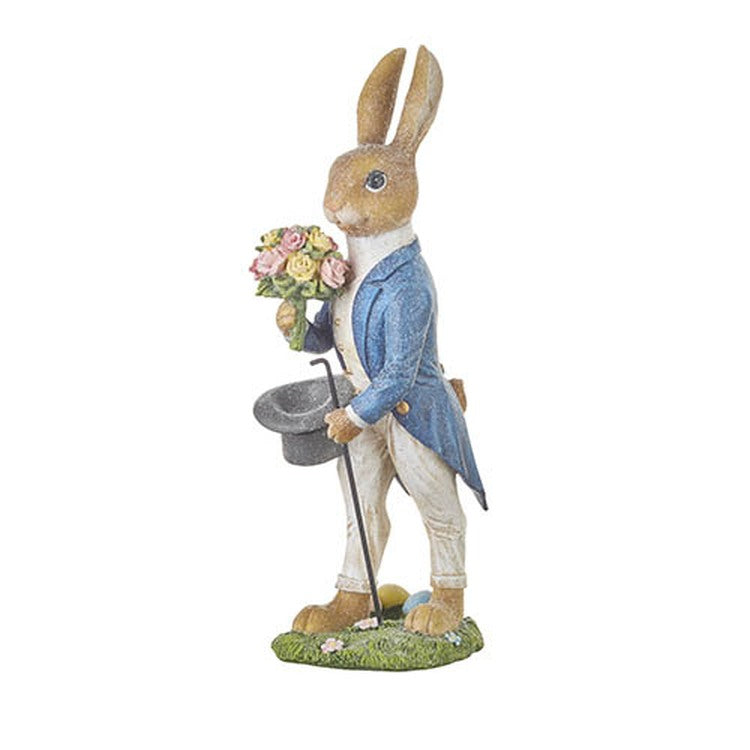Raz Imports Storybook Spring 12.5" Dapper Rabbit