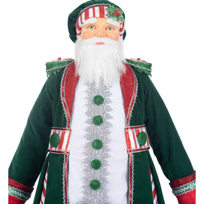 Katherine's Collection 2023 Peppermint Palace 32-Inch Papa Peppermint Doll Green