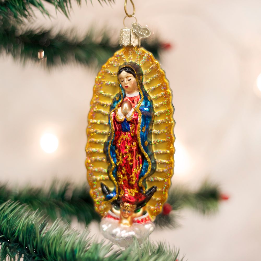 Old World Christmas Our Lady Of Guadalupe Ornament
