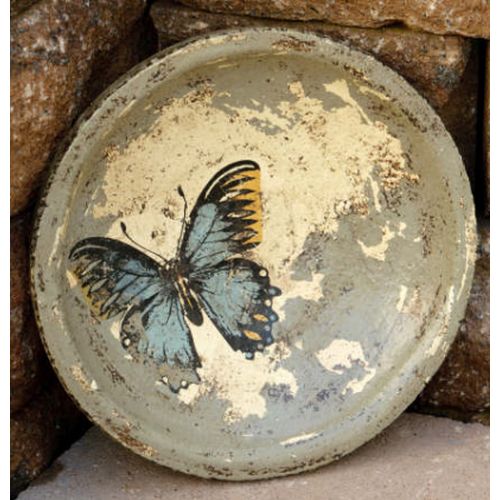 Your Heart's Delight Pottery - Plate  Butterfly