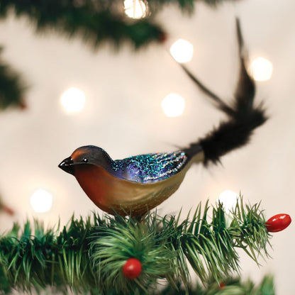 Old World Christmas Barn Swallow Bird Ornament