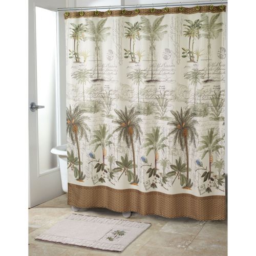 Avanti Linens Colony Palm Shower Curtain