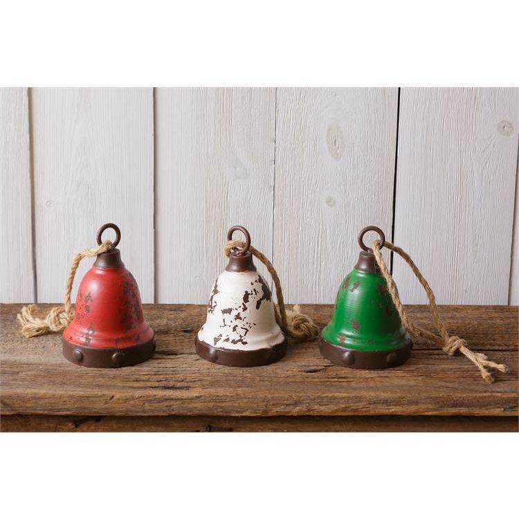 Audrey's Your Heart's Delight Rusty Bells - Assortment of 3 by Audrey