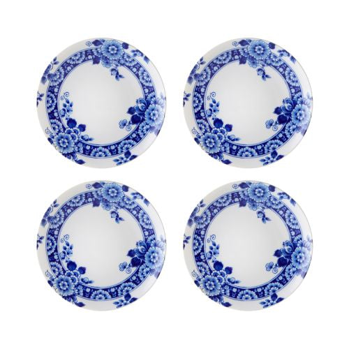 Vista Alegre Blue Ming Dessert Plate, Set of 4, Porcelain, 10"