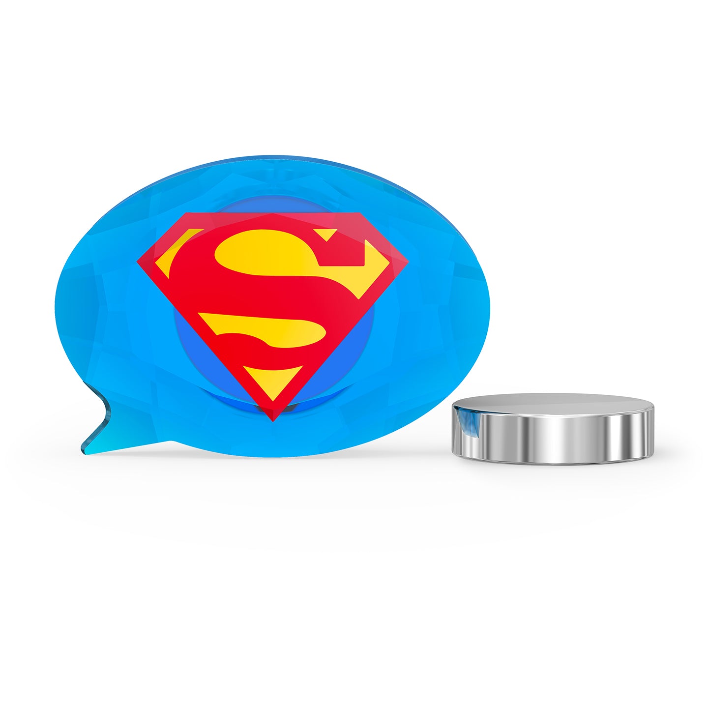 Swarovski Dc Comics Magnet Superman Crystal Logo