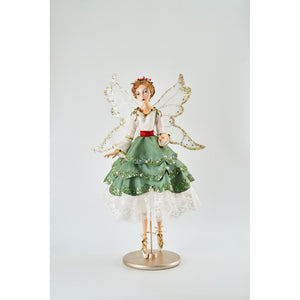 Katherine's Collection 2022 Mary Noelle Standing Mistletoe Magic Fairy Doll.