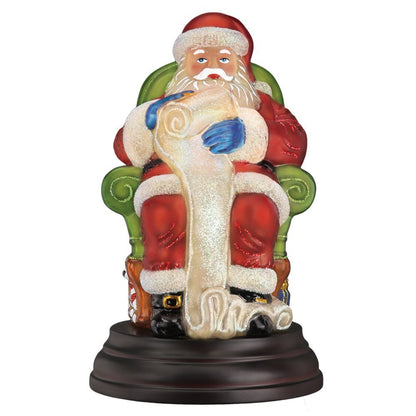 Old World Christmas Santa Checking His List 2018 Figurine
