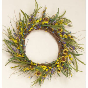 Your Heart's Delight Wreath - Forsythia Mix