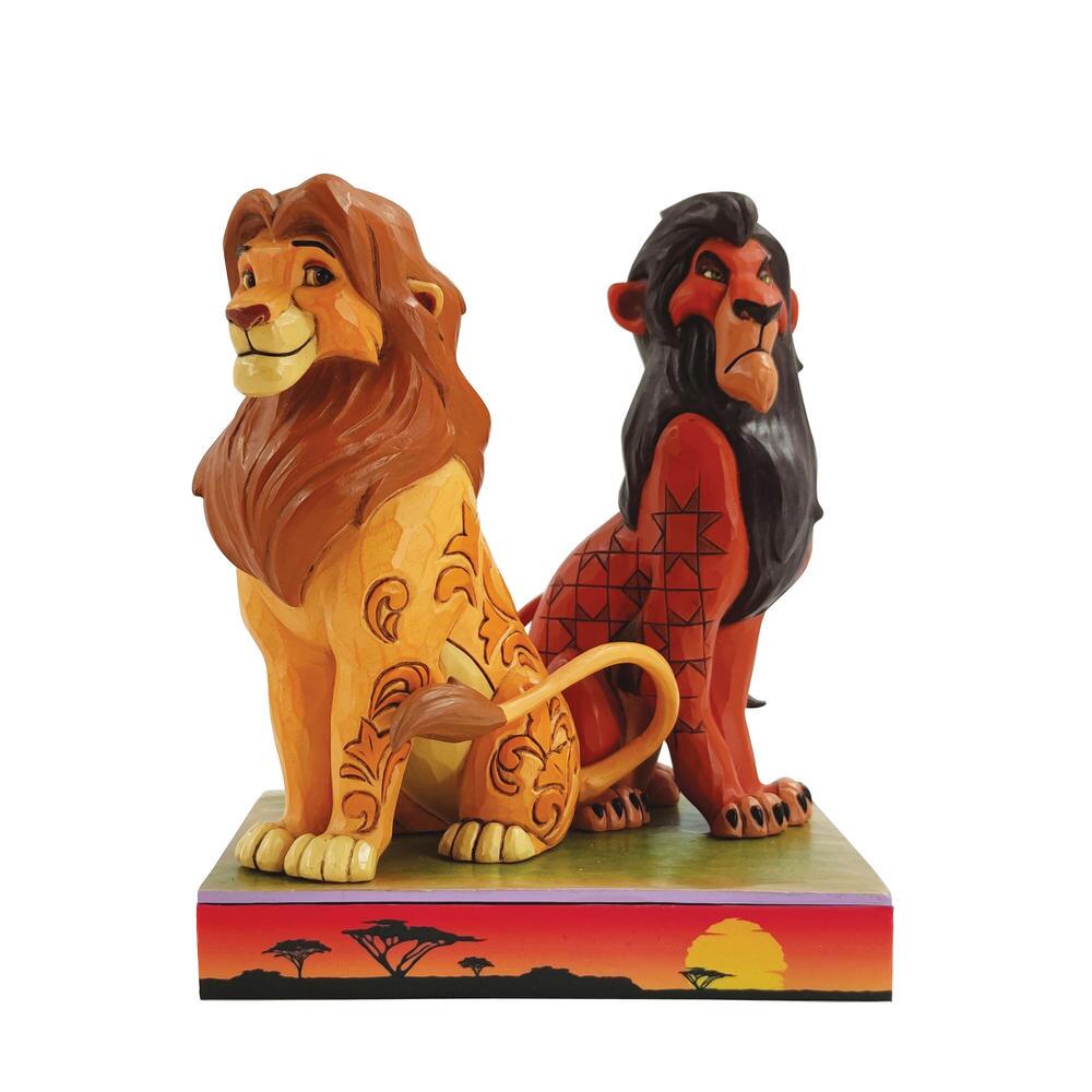 Enesco Disney Traditions Simba and Scar Figurine