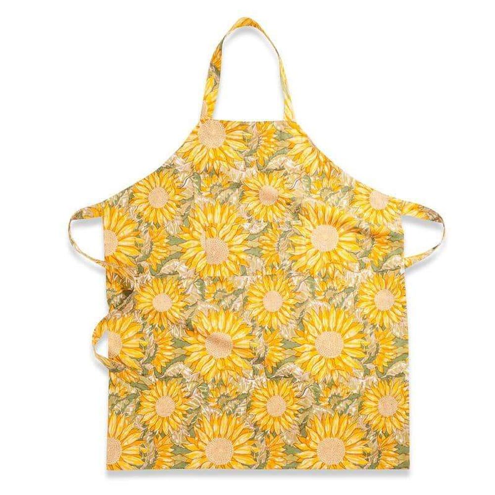 Couleur Nature Sunflower Yellow/Green Apron 32X36